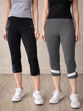 Anko Amazon Essentials Athletic Yoga Pants Bundle Capri Leggings Activewear Set